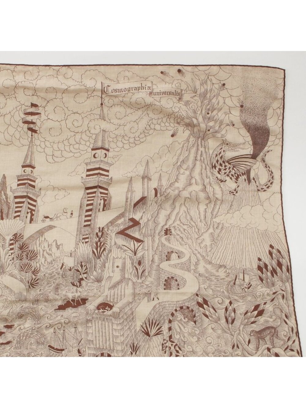 Hermes Carre Geant Cashmere Silk All Over Print Cosmographia Universalis Space - Picture 3 of 10